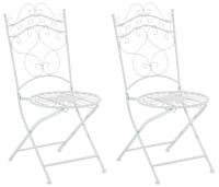 2er Set Stühle Indra weiß