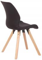 Stuhl Luna Stoff schwarz 