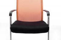 2er Set Besucherstühle Brenda orange 