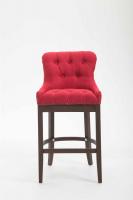 Barhocker Lakewood Stoff, Antik rot 