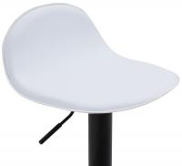 2er Set Barhocker Lana V2 schwarz weiß 