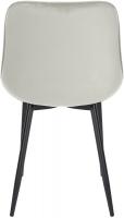 Stuhl Springs Samt creme 