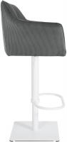 Barhocker Damaso W Cord grau 