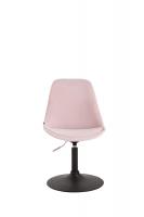 Esszimmerstuhl Maverick Samt schwarz pink 