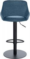 Barhocker HD Milet B Stoff blau 