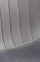 Esszimmerstuhl Baxter Samt dunkelgrau 