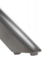 Esszimmerstuhl Swing Samt edelstahl dunkelgrau 