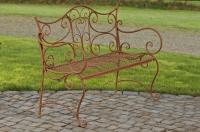 Gartenbank Tara antik braun 