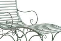 Gartenliege Amiens antik-grün 