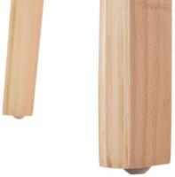 2er Set Stühle Kingston Stoff natura/dunkelgrau 