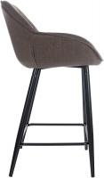 Barhocker Gibson Stoff braun 