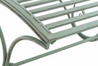 Gartenliege Amiens antik-grün 