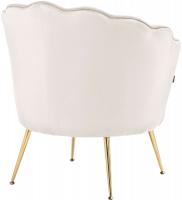Stuhl Rosita Samt creme Stuhl Rosita Samt creme