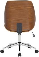 Bürostuhl Mitch walnuss/schwarz 