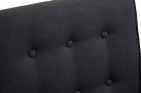Schaukelstuhl Dream Stoff schwarz Schaukelstuhl Dream Stoff schwarz