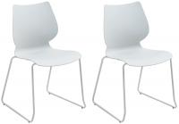 2er Set Stuhl Houma weiß 2er Set Stuhl Houma weiß