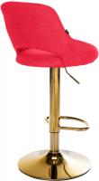 2er Set Barhocker Milet Stoff G rot 