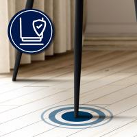 Besucherstuhl Cassis Samt creme