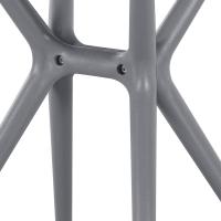 Tisch Becky eckig 72 x 72 cm grau 
