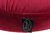 2er Set Barhocker Ponte Samt weiß rot 