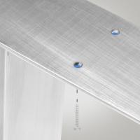 2x Tischbeine Velden 70 cm edelstahl 