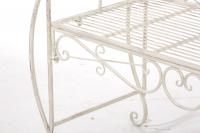 Gartenbank Minna antik-creme 