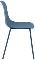 4er Set Stuhl Hardin blau 