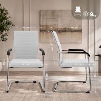 2er Set Besucherstuhl Hakon weiß 2er Set Besucherstuhl Hakon weiß