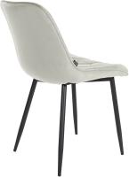 Stuhl Springs Samt creme 