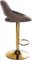 2er Set Barhocker Milet Stoff G braun 