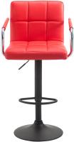 Barhocker Lucy V2 schwarz rot 