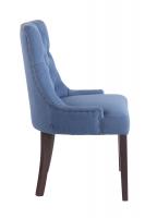 Esszimmerstuhl Aberdeen Stoff antik blau 