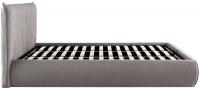 Bett Mirka 180x200 cm Stoff grau Bett Mirka 180x200 cm Stoff grau
