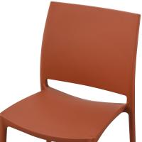 2er Set Stuhl Meton terracotta 