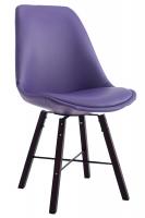 Besucherstuhl Caen Cappuccino lila