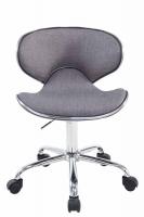 Arbeitshocker Las Vegas V2 Stoff grau 