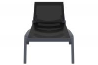 Sonnenliege Pacific dunkelgrau 