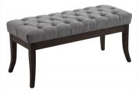 Sitzbank Ramses Stoff antik-dunkel 100 grau 