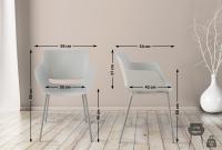 Stuhl Alpena hellgrau 