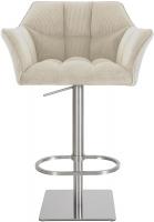 Barhocker Damaso E Cord creme 