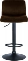 Barhocker Hover Samt B braun 