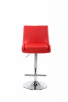 Barhocker Club Kunstleder rot 