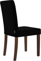 2er Set Esszimmerstuhl Ina Cord antik dunkel schwarz 