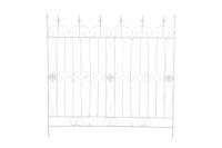 Gartenzaun Mangold weiß