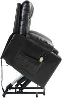 Sessel Andover Kunstleder braun 
