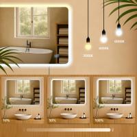 Badspiegel Jericho 60x80 ohne Bluetooth klarglas 