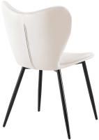 Esszimmerstuhl Maika Samt grau 