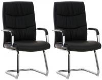 2er Set Stühle Caro  schwarz 