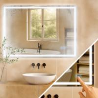 Badspiegel Jaffrey 70x100 ohne Bluetooth klarglas Badspiegel Jaffrey 70x100 ohne Bluetooth klarglas
