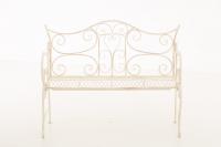 Gartenbank Tara antik-creme 